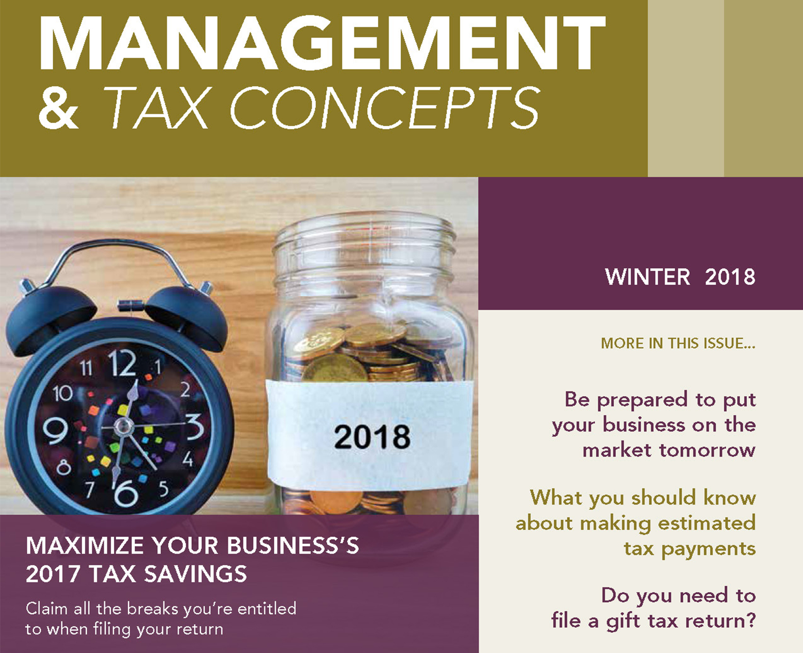 Read more about the article Management & Tax Concepts